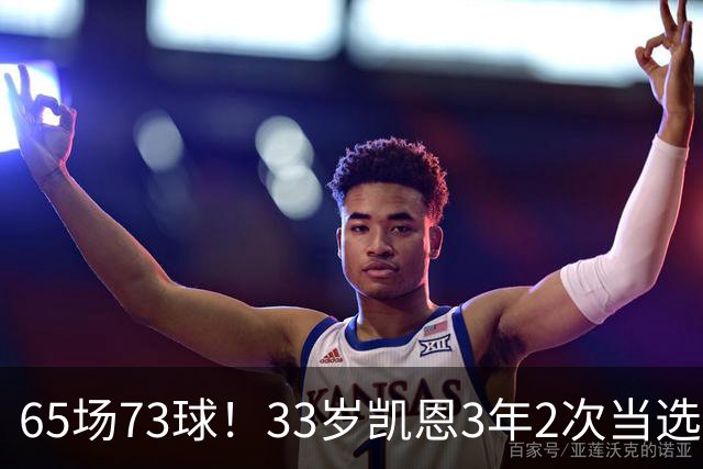 65场73球！33岁凯恩3年2次当选年度最佳射手：这是我生涯最好赛季